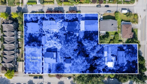 7165-7195 Stride Av, Burnaby, BC for sale Aerial- Image 1 of 2