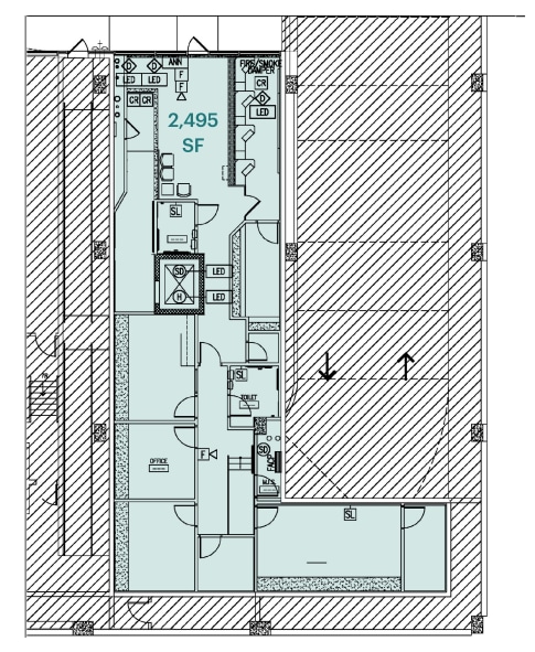555 W 59th St, New York, NY for lease Floor Plan- Image 1 of 1