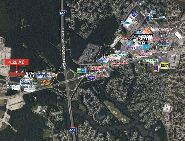 2152 Jolliff Rd, Chesapeake, VA for sale - Building Photo - Image 1 of 7