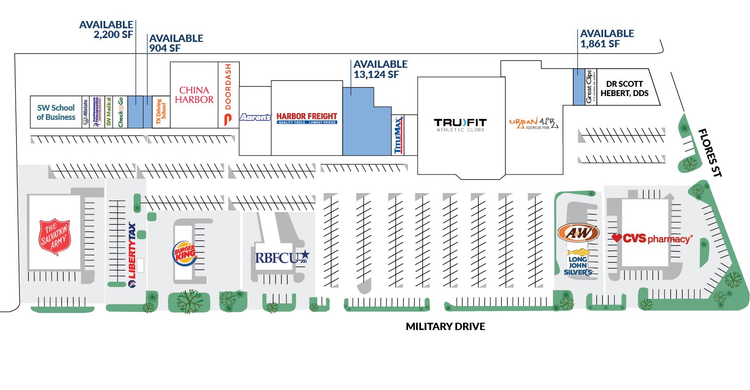 101-191 SW Military Dr, San Antonio, TX for lease Primary Photo- Image 1 of 51