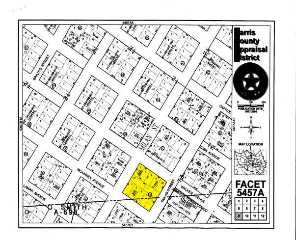 919 Milam St, Houston, TX à louer - Plan cadastral - Image 2 de 32