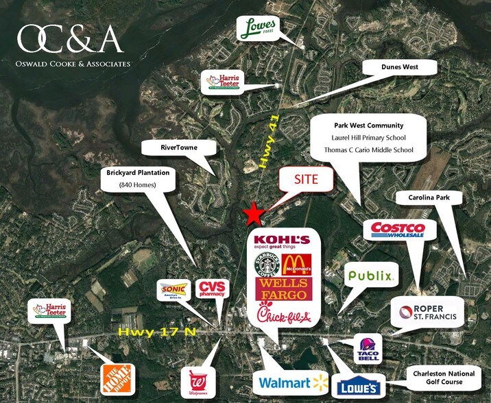 0 Joe Rouse Rd, Mount Pleasant, SC à louer - Photo du bâtiment - Image 2 de 3