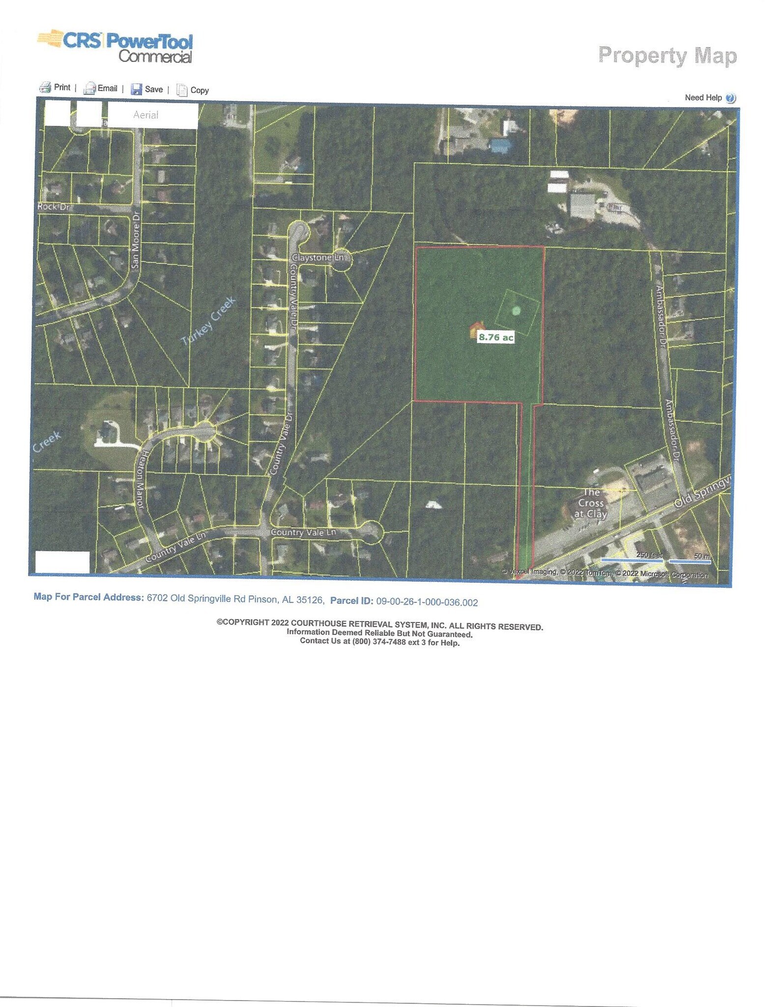 6702 Old Springville Rd, Pinson, AL à vendre Photo du bâtiment- Image 1 de 2