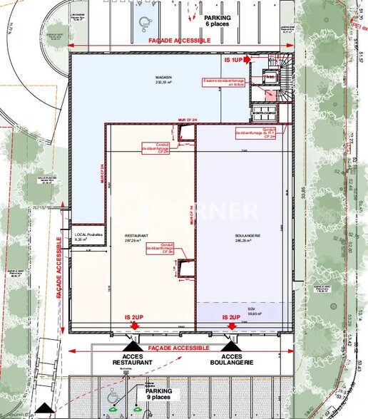 Commerce de détail dans La Valette-du-Var à louer - Plan d’étage - Image 2 de 3