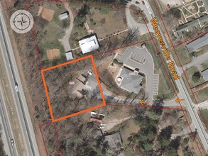 364 Weaverville Rd, Asheville, NC - Aerial map view