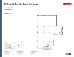 999 N Pacific Coast Hwy, El Segundo, CA for lease Site Plan- Image 1 of 1