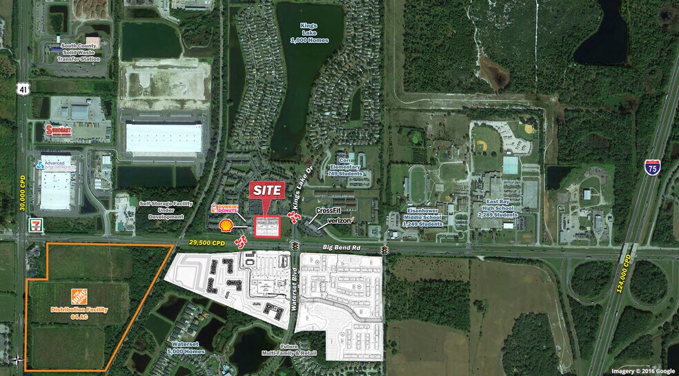 7020 Big Bend Rd, Gibsonton, FL à louer - Photo du bâtiment - Image 3 de 5