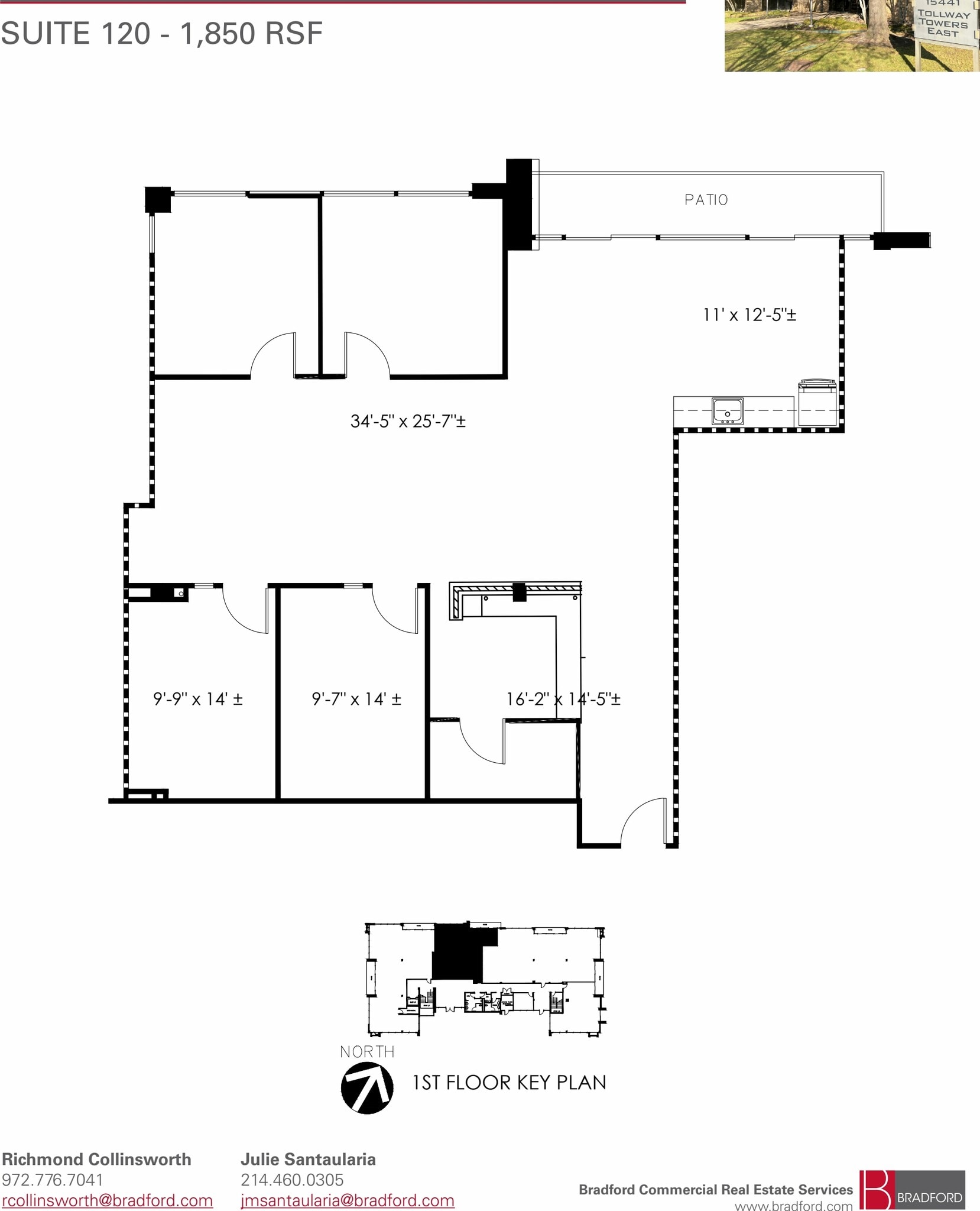 15441 Knoll Trail Dr, Dallas, TX for lease Floor Plan- Image 1 of 1