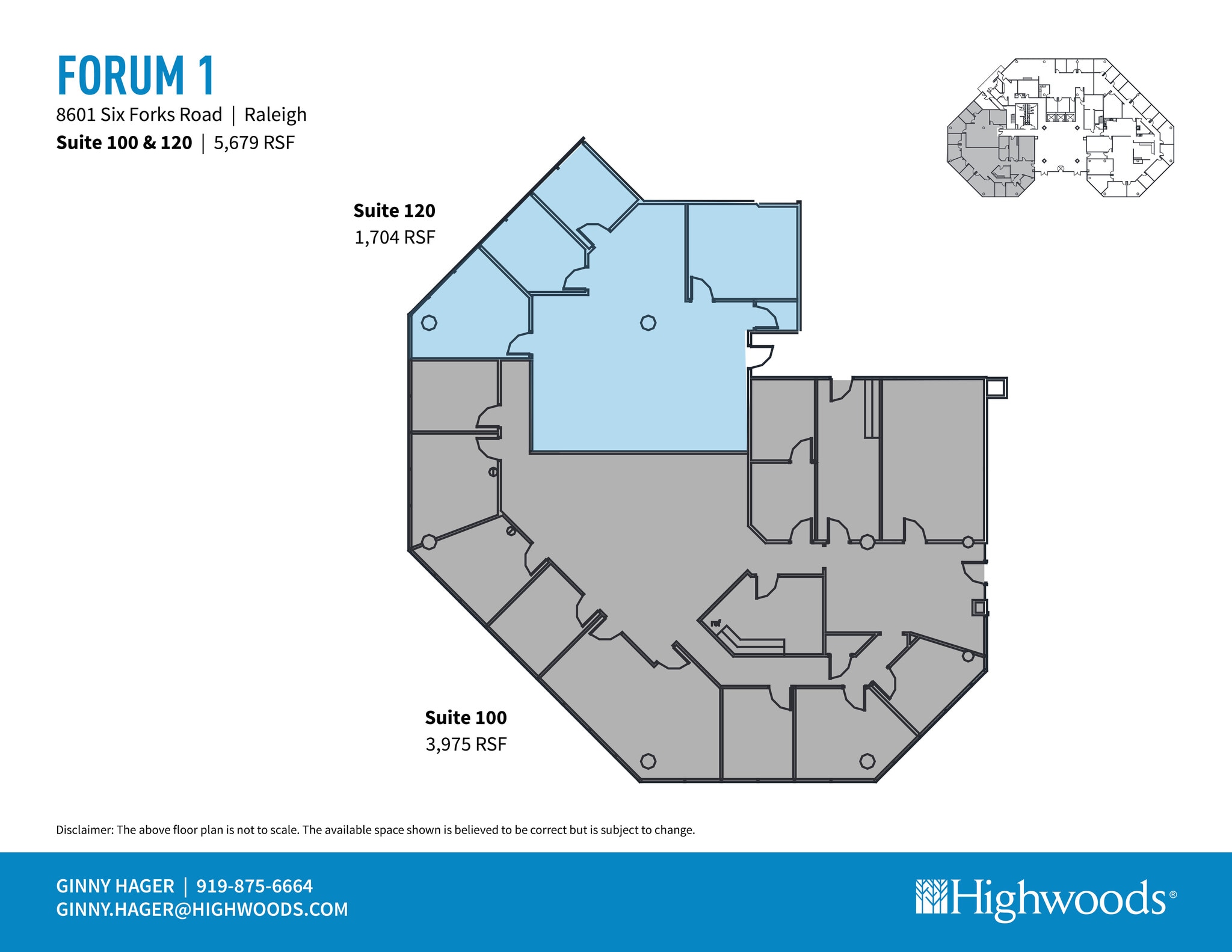 8601 Six Forks Rd, Raleigh, NC for lease Floor Plan- Image 1 of 1