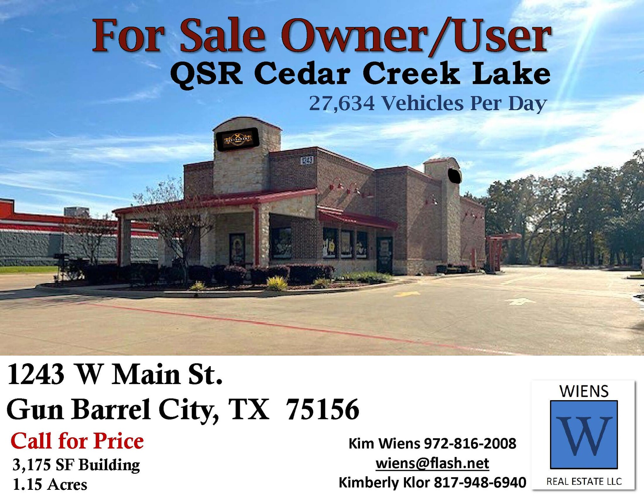 1243 W Main St, Gun Barrel City, TX for sale Primary Photo- Image 1 of 4