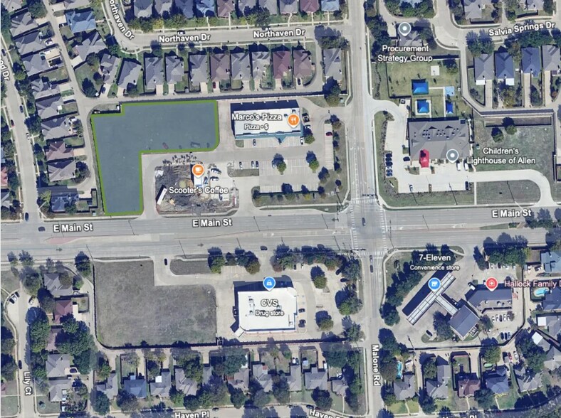 1535 E Main St, Allen, TX à louer - Photo du bâtiment - Image 3 de 5
