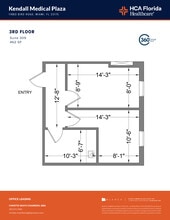 11880 Bird Rd, Miami, FL à louer Plan d’étage- Image 1 de 1