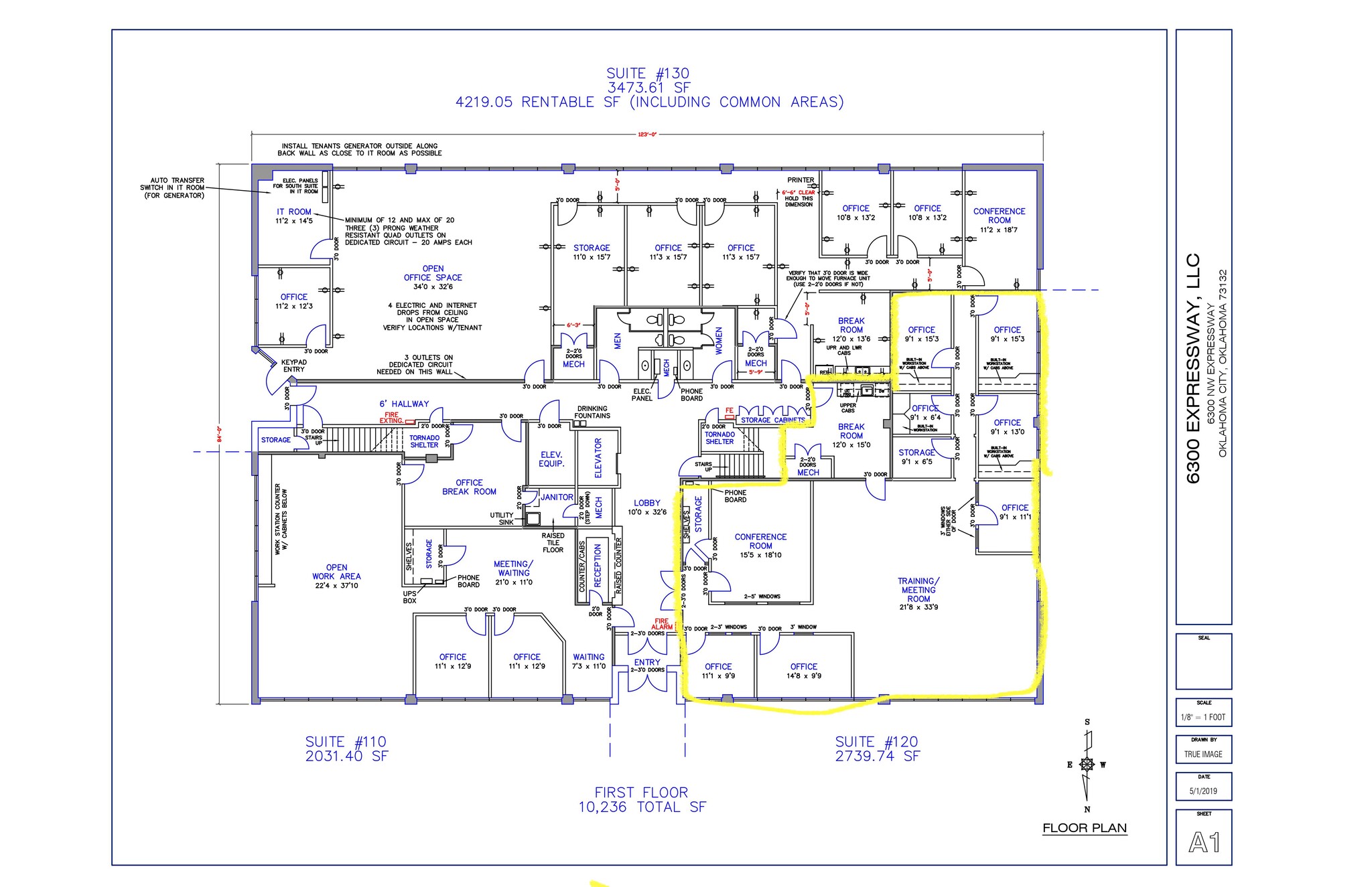 6300 NW Expressway, Oklahoma City, OK for sale Floor Plan- Image 1 of 1