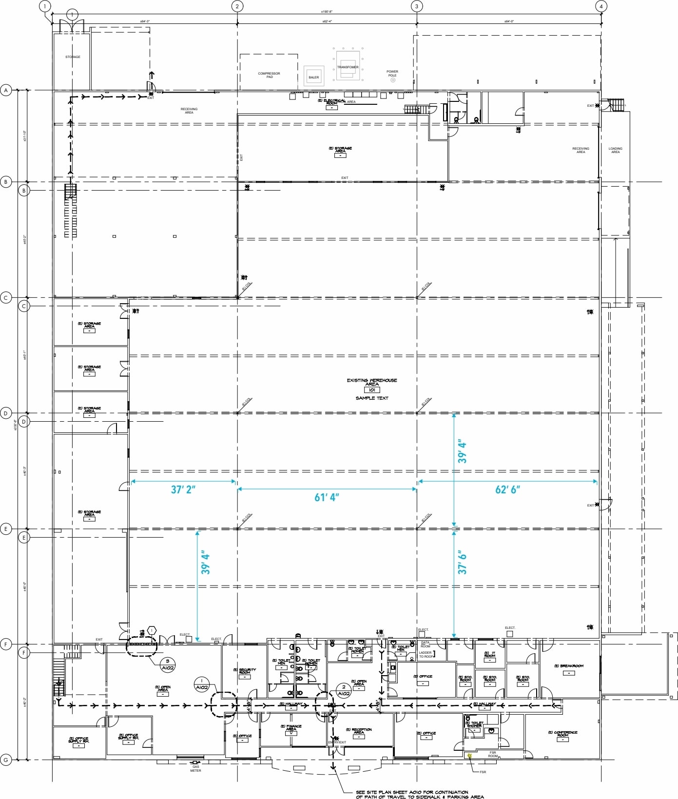 8966 Mason Ave, Chatsworth, CA for lease Floor Plan- Image 1 of 2