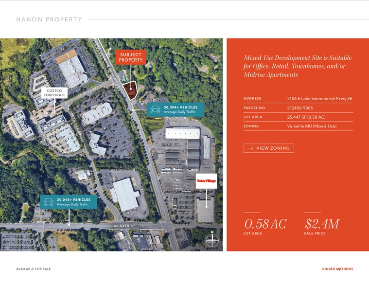 5106 E Lake Sammamish Pky SE, Issaquah, WA à vendre - Aérien - Image 2 de 2