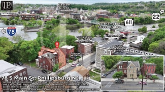 Plus de détails pour 78 S Main St, Phillipsburg, NJ - Multi-résidentiel à vendre