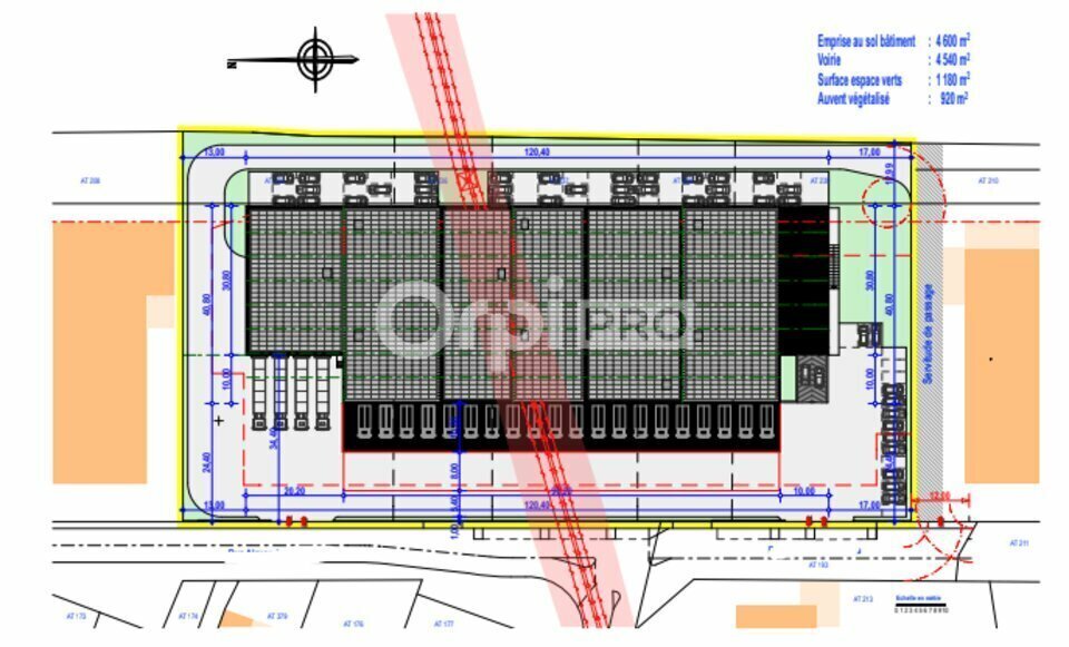 300 Rue Alexandre Richetta, Villefranche-sur-Saône à louer - Plan de site - Image 2 de 2
