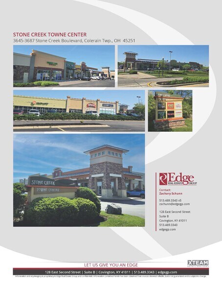 3687 Stone Creek Blvd, Cincinnati, OH for lease - Building Photo - Image 1 of 5