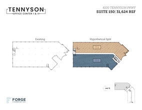 6100 Tennyson Pky, Plano, TX for lease Floor Plan- Image 2 of 15