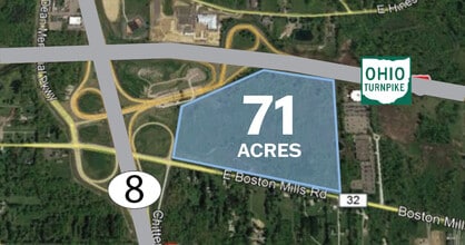 Boston Mills, Boston Heights, OH - AERIAL  map view - Image1