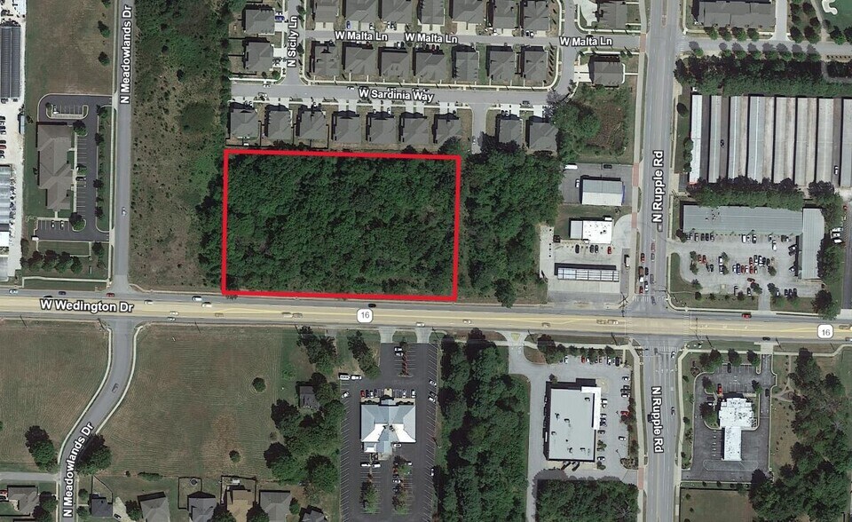 W Wedington Dr, Fayetteville, AR à vendre - Aérien - Image 2 de 2
