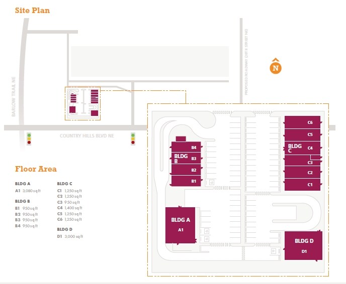 2550 Country Hills Blvd NE, Calgary, AB for sale Site Plan- Image 1 of 1