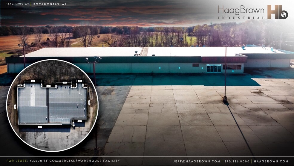 1164 Highway 62 W, Pocahontas, AR for lease - Building Photo - Image 2 of 3