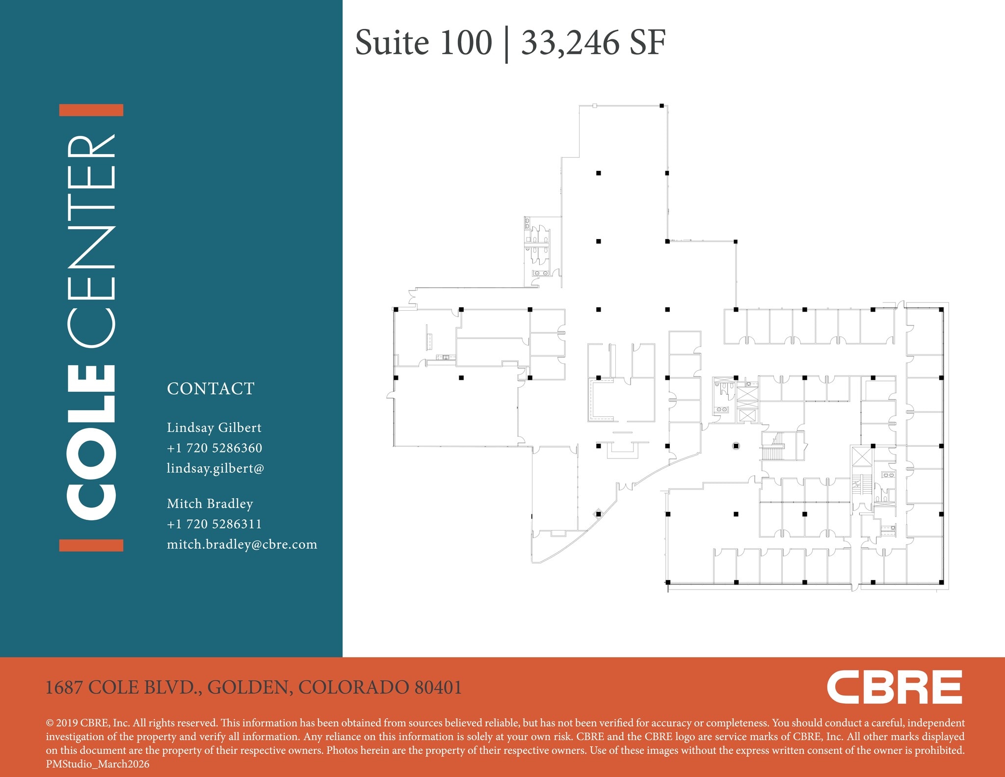 1687-1707 Cole Blvd, Golden, CO à louer Plan de site- Image 1 de 1