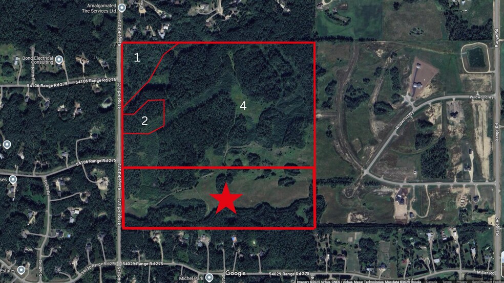 003 Range Road 275, Spruce Grove, AB for sale - Aerial - Image 1 of 1