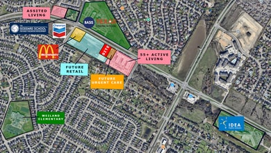 1305 E Wells Branch Pky, Pflugerville, TX - Aérien  Vue de la carte - Image1