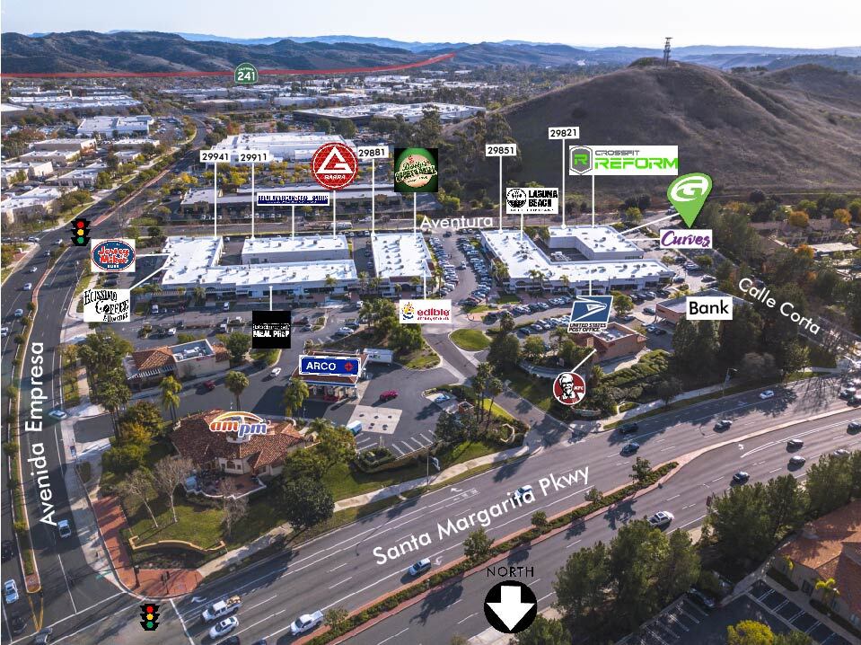 29821-29941 Aventura, Rancho Santa Margarita, CA à louer Photo du bâtiment- Image 1 de 19