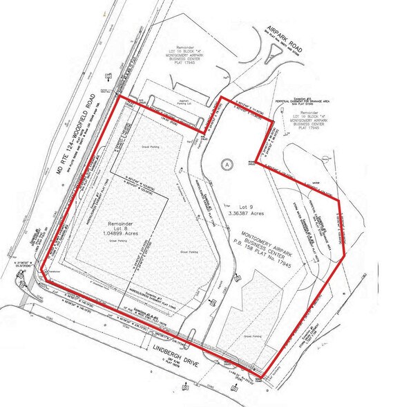7635 Lindbergh Dr, Gaithersburg, MD for lease - Site Plan - Image 2 of 5