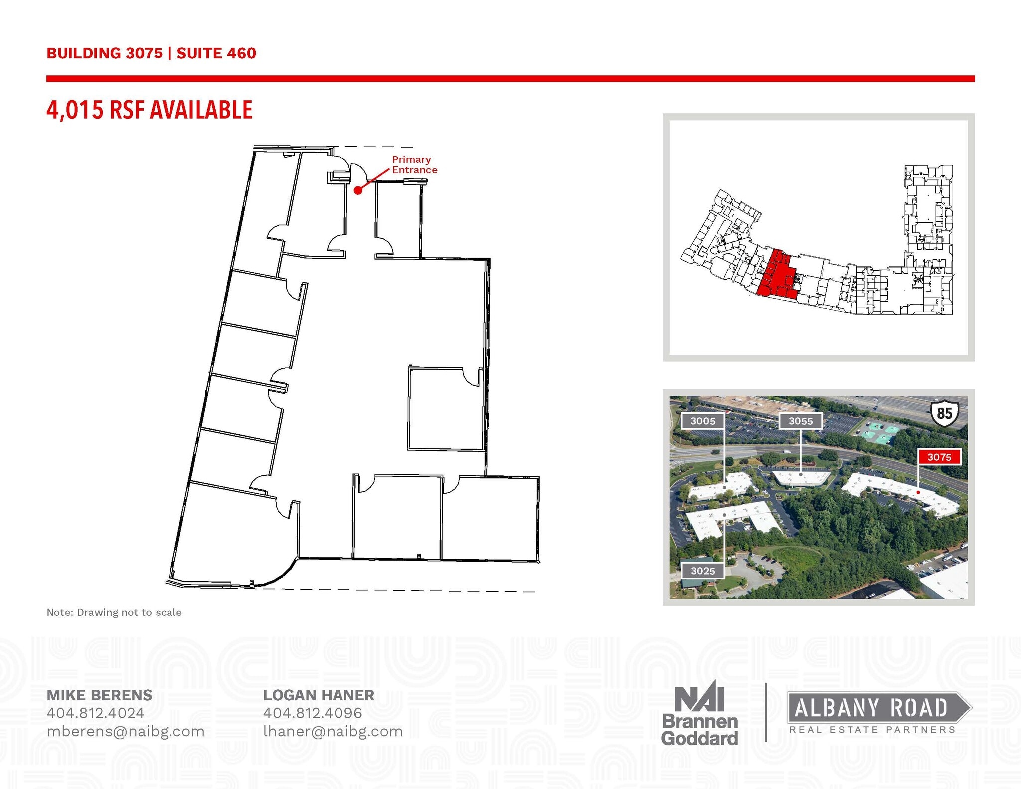 3025 Breckinridge Blvd, Duluth, GA à louer Plan d’étage- Image 1 de 1