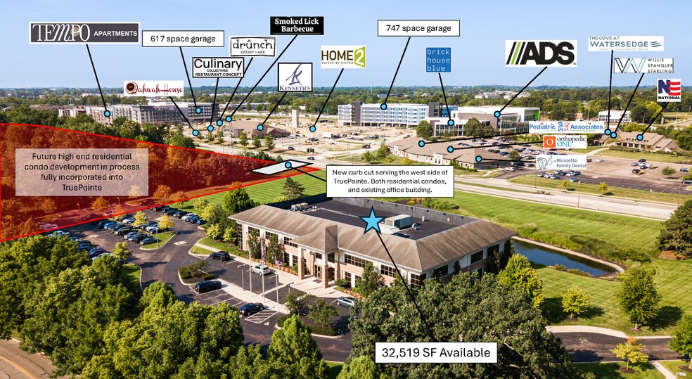 4640 Trueman Blvd, Hilliard, OH à louer - Aérien - Image 2 de 9