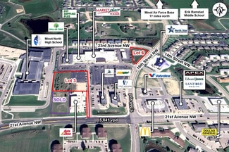 Plus de détails pour 21st Avenue NW, Minot, ND - Terrain à vendre