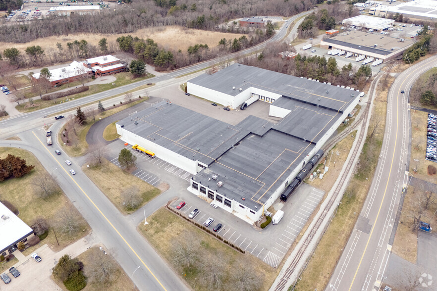 50 John Hancock Rd, Taunton, MA for lease - Aerial - Image 2 of 8