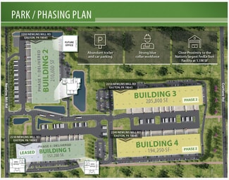 Plus de détails pour 2230 Newlins Mill Rd, Easton, PA - Industriel à louer