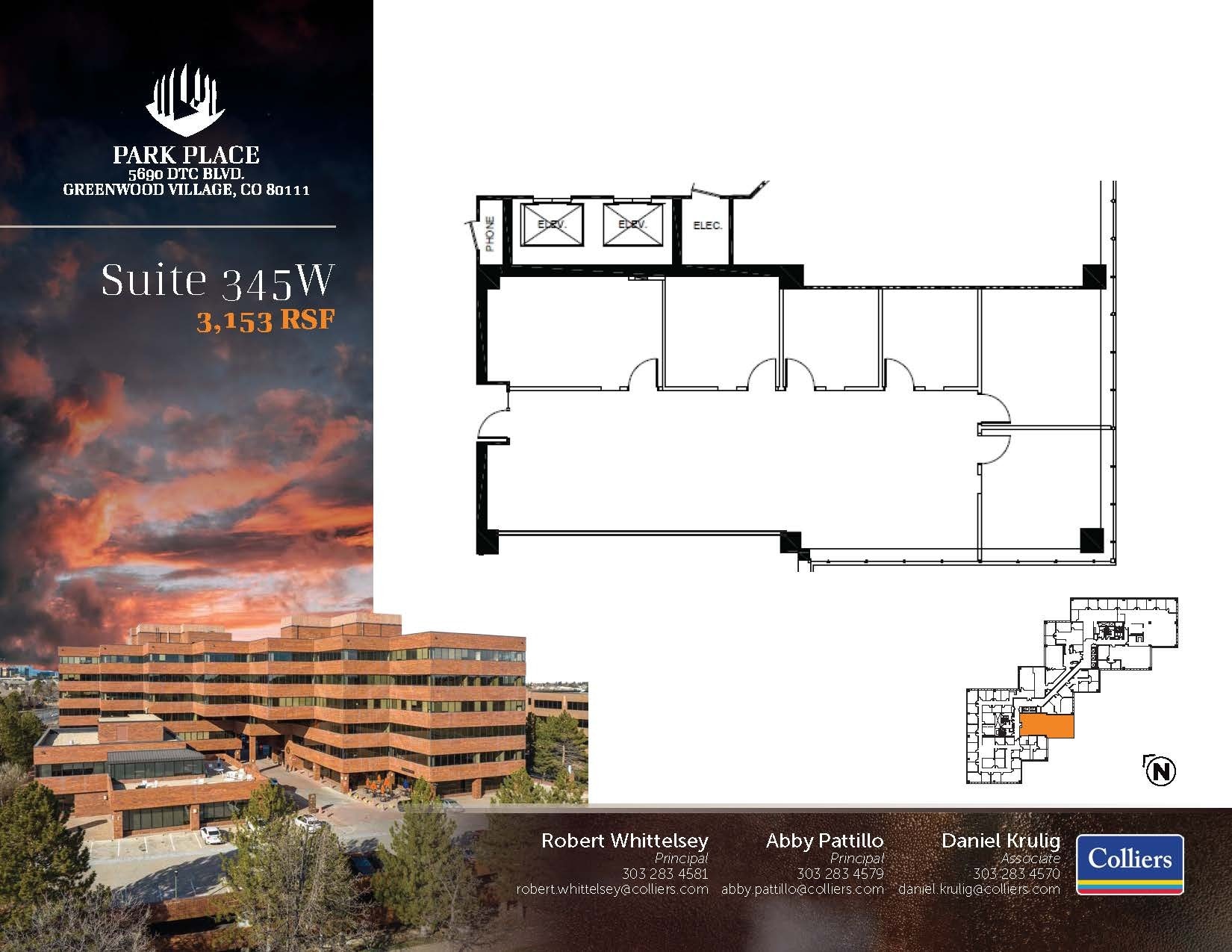 5690 DTC Blvd, Greenwood Village, CO for lease Floor Plan- Image 1 of 1