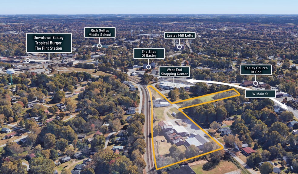 126 Cumberland Ave, Easley, SC à vendre - Photo du bâtiment - Image 3 de 6