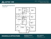 Magnolia Office Park_FloorPlan Building 8_Suite B_(1,512)SF