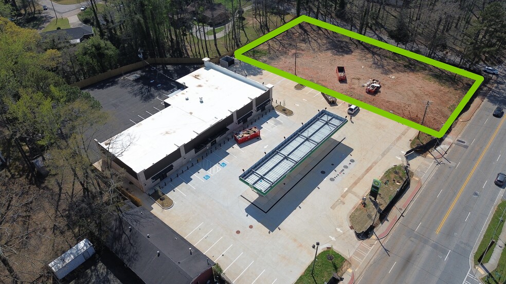 3837 Glenwood Rd, Decatur, GA for sale - Aerial - Image 3 of 4