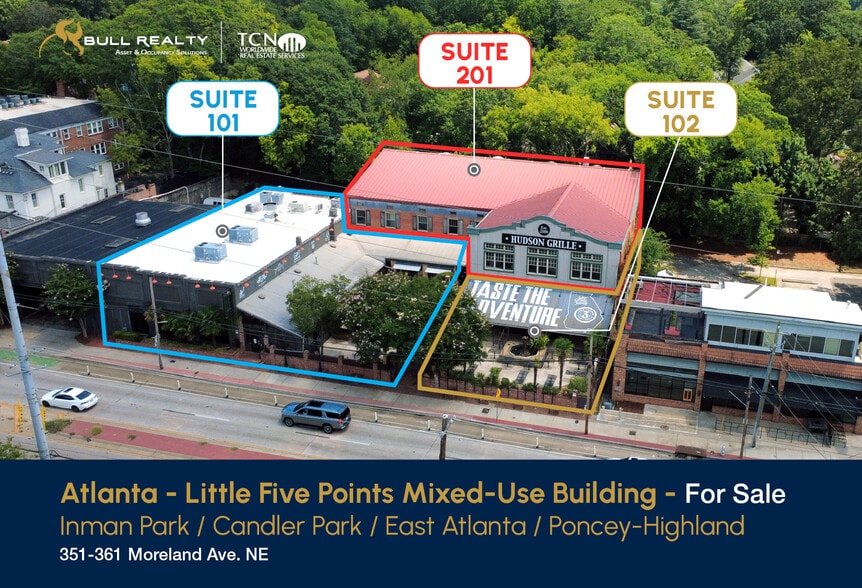 351-361 Moreland Ave, Atlanta, GA for sale - Building Photo - Image 1 of 31