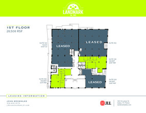 1801 N Lamar St, Dallas, TX à louer Plan d  tage- Image 1 de 2