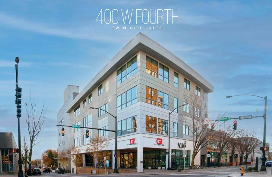 400 W Fourth St, Winston-Salem, NC à louer - Photo du bâtiment - Image 1 de 8