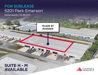 Plus de détails pour 5201 Park Emerson Dr, Indianapolis, IN - Industriel à louer