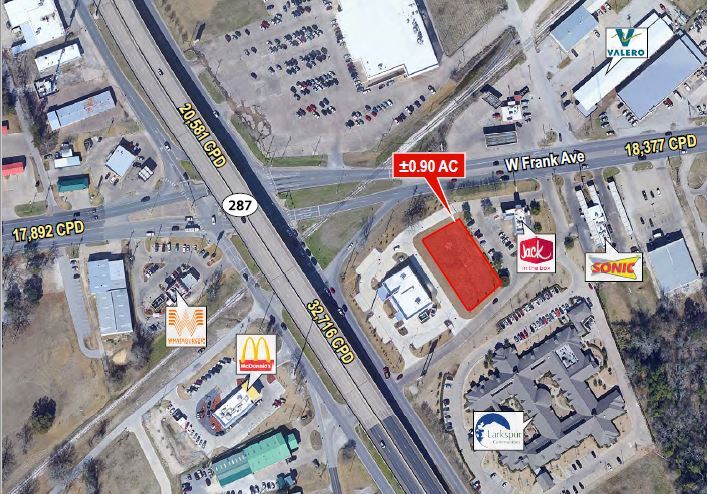 Highway 287 & W Frank Ave, Lufkin, TX à vendre Photo principale- Image 1 de 2