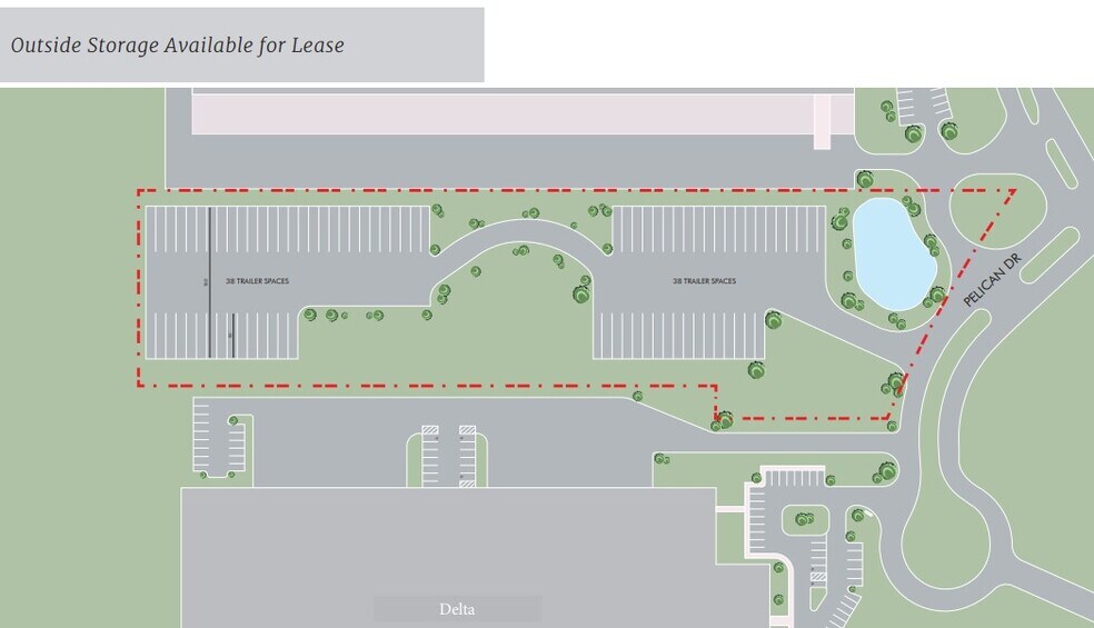 Pelican Drive & Southridge Pky, College Park, GA à louer - Plan de site - Image 3 de 3