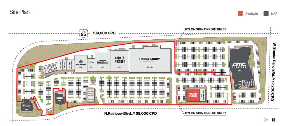 2001-2351 N Rainbow Blvd, Las Vegas, NV for lease - Building Photo - Image 3 of 28