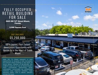 More details for 5607 SW 74th St, Miami, FL - Retail for Sale
