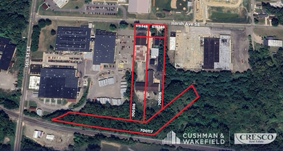 1845 Harsh Ave SE, Massillon, OH - AERIAL  map view